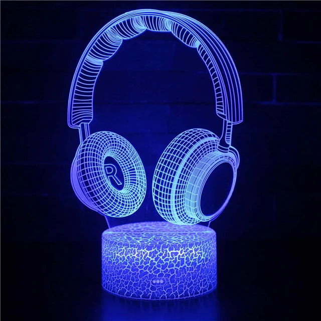 3D Room Desk Night Light