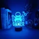 3D Room Desk Night Light